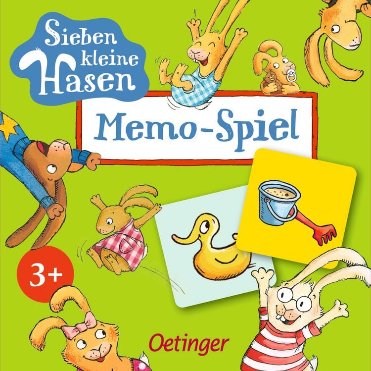 Produktbild: Sieben kleine Hasen. Memo-Spiel