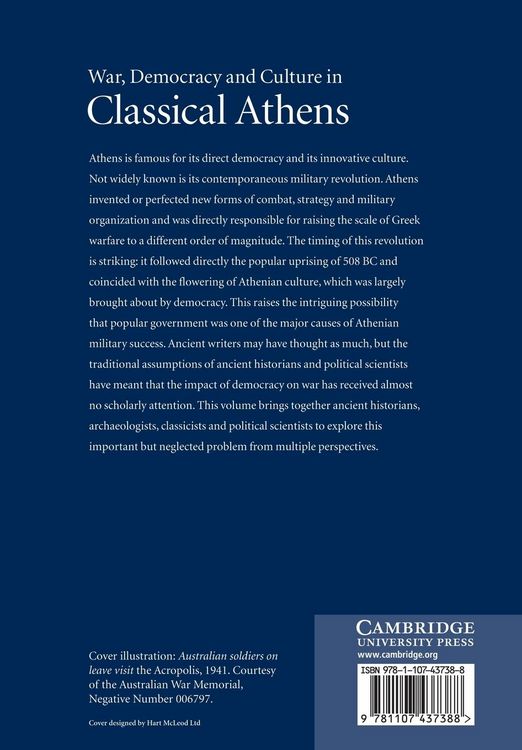 Produktbild: War, Democracy and Culture in Classical Athens
