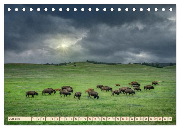 Produktbild: Sioux Im Lande von Sitting Bull (Tischkalender 2026 DIN A5 quer), CALVENDO Monatskalender