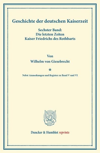 Produktbild: Geschichte der deutschen Kaiserzeit.