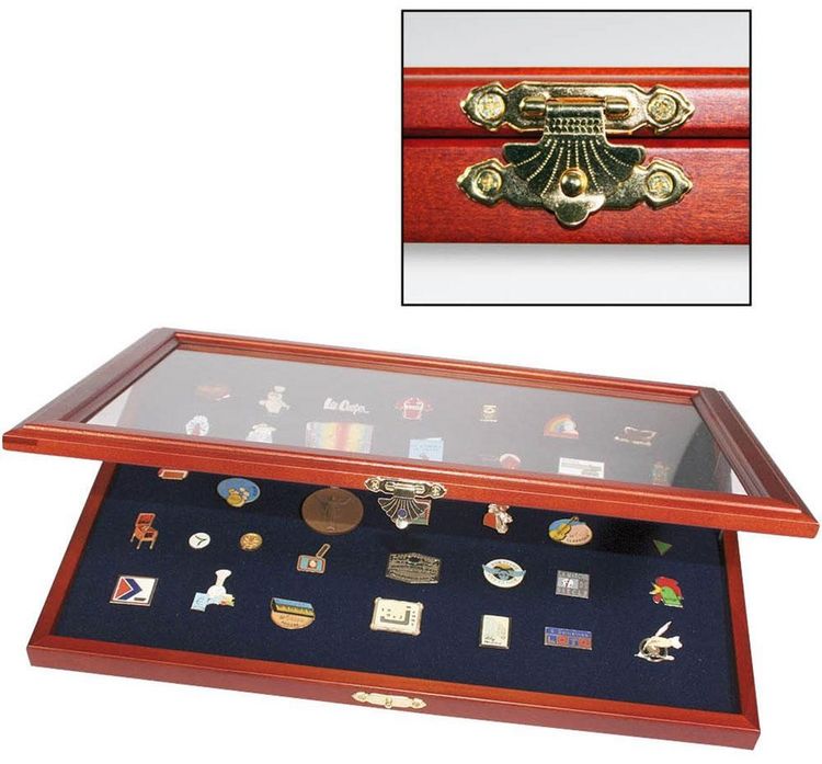 Produktbild: Pin Sammelvitrine Holz
