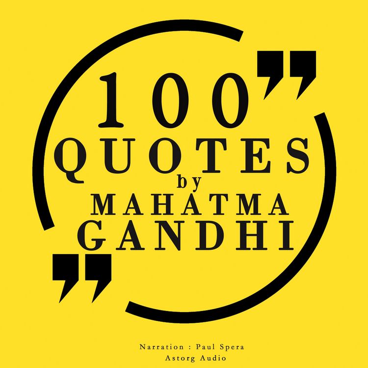 Produktbild: 100 quotes by Mahatma Gandhi