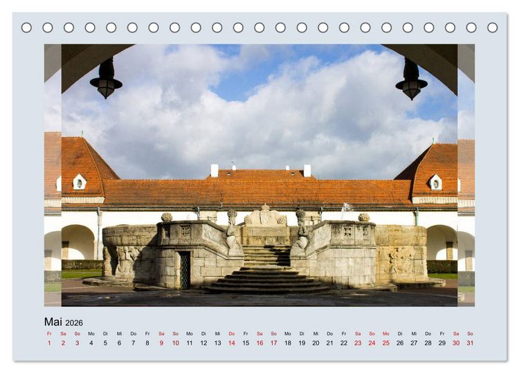 Produktbild: Ein Besuch in Bad Nauheim (Tischkalender 2026 DIN A5 quer), CALVENDO Monatskalender