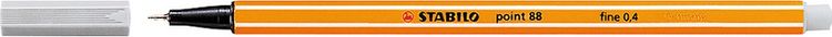 Produktbild: STABILO Point 88 hellgrau