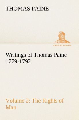 Produktbild: Writings of Thomas Paine - Volume 2 (1779-1792): the Rights of Man