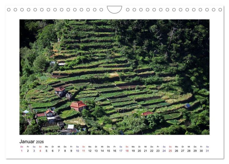 Produktbild: Madeira (Wandkalender 2026 DIN A4 quer), CALVENDO Monatskalender