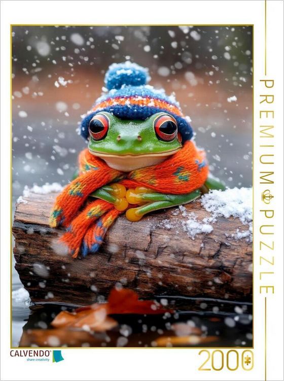 Produktbild: CALVENDO Puzzle Fr&ouml;sche | 2000 Teile Lege-Gr&ouml;&szlig;e 90x67cm Foto-Puzzle f&uuml;r gl&uuml;ckliche Stunden