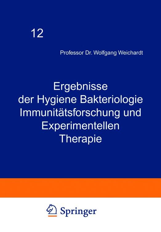 Produktbild: Ergebnisse der Hygiene Bakteriologie Immunit&auml;tsforschung und Experimentellen Therapie