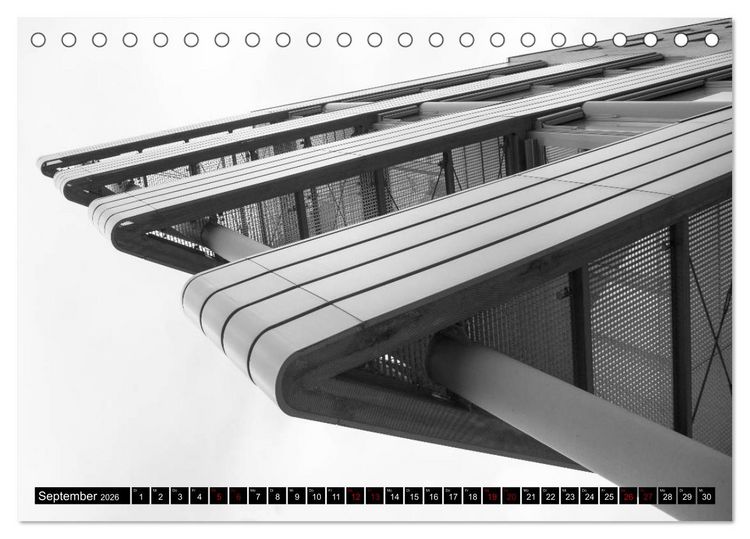Produktbild: fine Art - Architektur (Tischkalender 2026 DIN A5 quer), CALVENDO Monatskalender