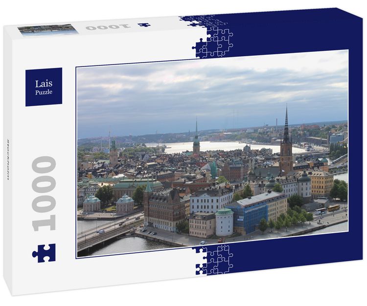 Produktbild: Lais Puzzle Stockholm 1000 Teile