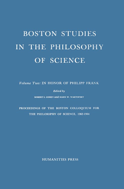 Produktbild: Proceedings of the Boston Colloquium for the Philosophy of Science,1962-1964