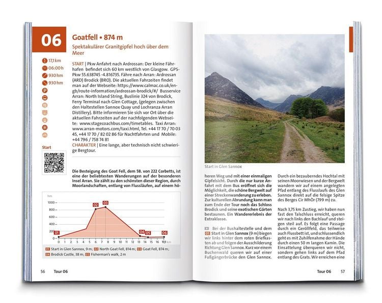 Produktbild: KOMPASS Wanderf&uuml;hrer Schottland, 63 Touren mit Extra-Tourenkarte