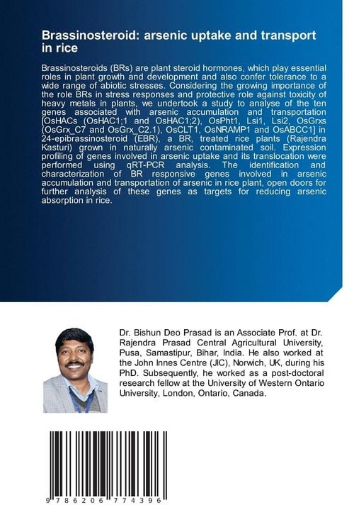 Produktbild: Brassinosteroid: arsenic uptake and transport in rice