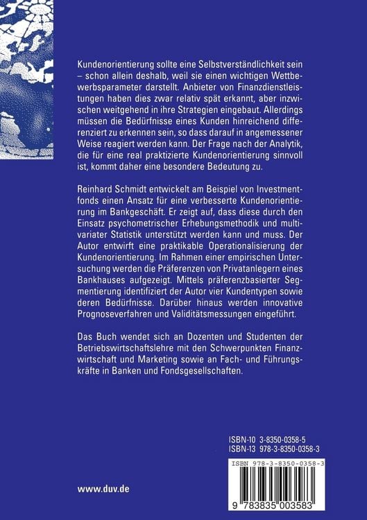 Produktbild: Pr&auml;ferenzbasierte Segmentierung von Fondsk&auml;ufern