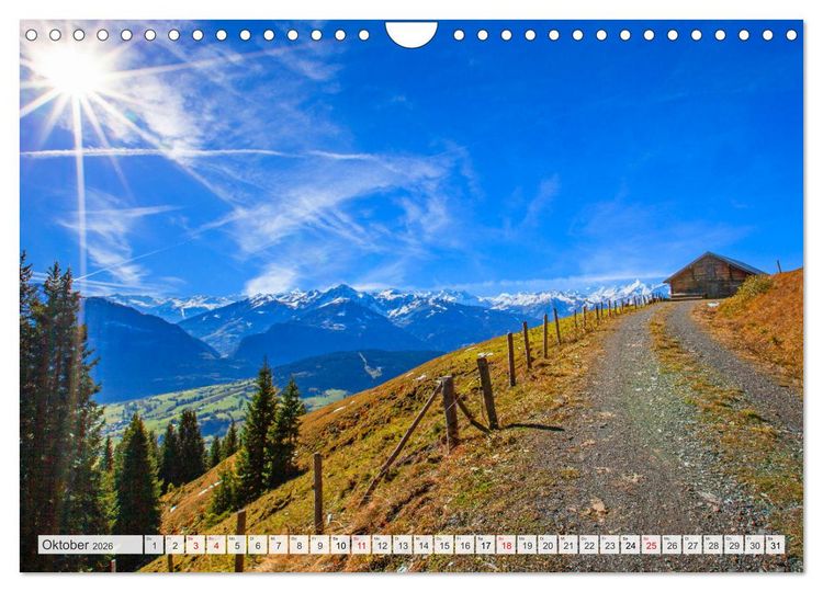 Produktbild: Sch&ouml;ne Gr&uuml;&szlig;e aus Goldegg (Wandkalender 2026 DIN A4 quer), CALVENDO Monatskalender