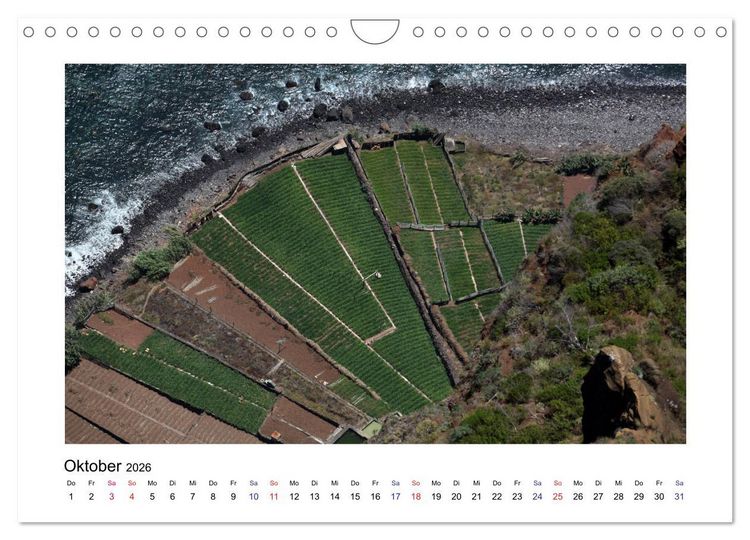 Produktbild: Madeira (Wandkalender 2026 DIN A4 quer), CALVENDO Monatskalender