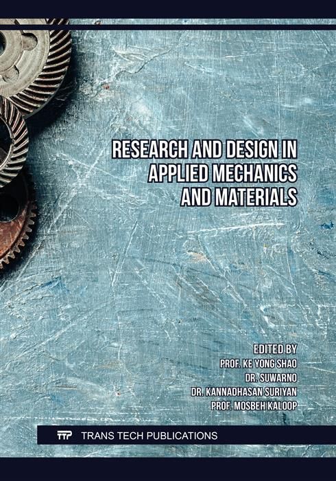 Produktbild: Research and Design in Applied Mechanics and Materials