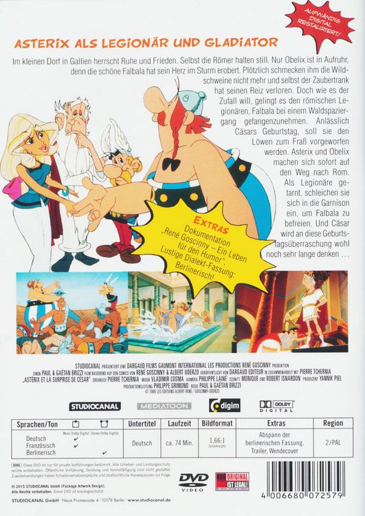 Produktbild: Asterix - Sieg &uuml;ber C&auml;sar - Digital Remastered