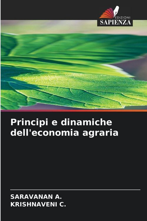 Produktbild: Principi e dinamiche dell'economia agraria