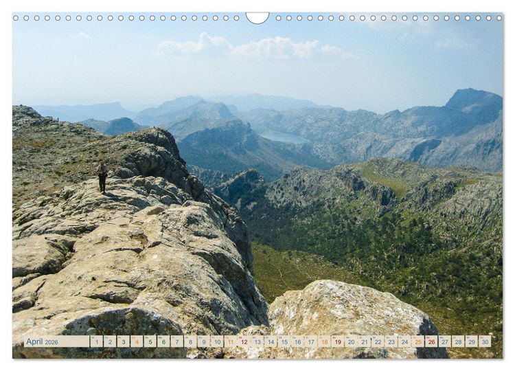 Produktbild: Tramuntana Trekking - Wandern auf Mallorca (Wandkalender 2026 DIN A3 quer), CALVENDO Monatskalender