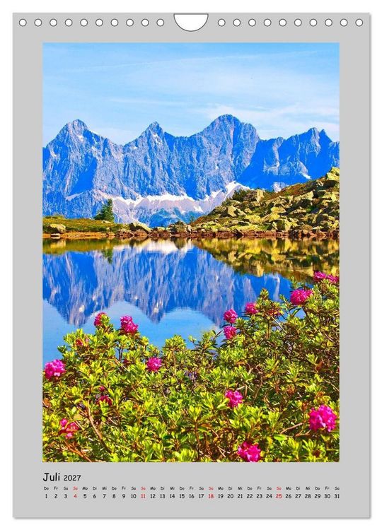 Produktbild: Der Hohe Dachstein (Wandkalender 2027 DIN A4 hoch), CALVENDO Monatskalender