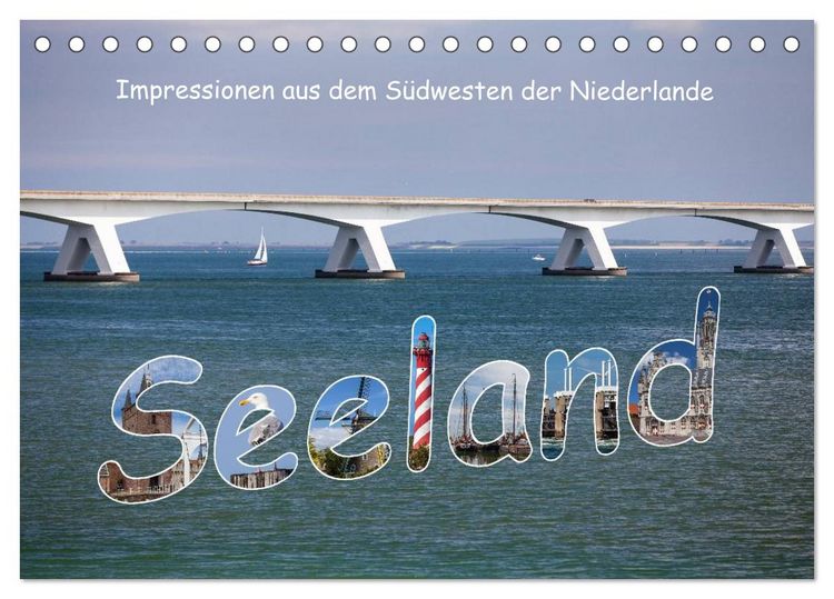Produktbild: Seeland - Impressionen aus dem S&uuml;dwesten der Niederlande (Tischkalender 2026 DIN A5 quer), CALVENDO Monatskalender