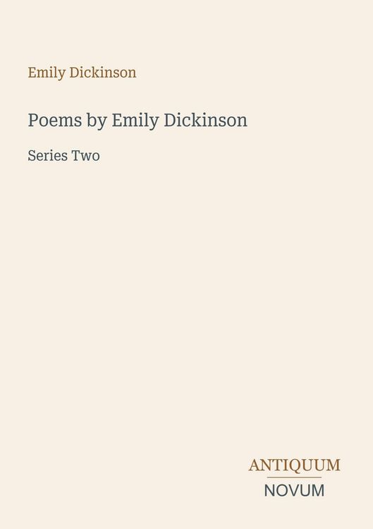 Produktbild: Poems by Emily Dickinson