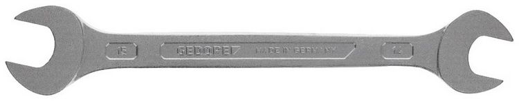 Produktbild: Gedore 6065880 6 14X15 Doppel-Maulschl&uuml;ssel Schl&uuml;sselweite (Metrisch) 14 - 15 mm