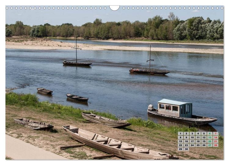 Produktbild: Bords de Loire Ville d'Amboise (Calendrier mural 2026 DIN A3 vertical), CALVENDO calendrier mensuel