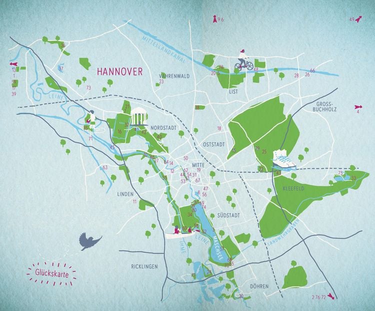Produktbild: Blaue Glücksorte in Hannover