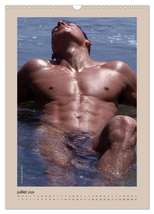 Produktbild: Torses - Hommes (Calendrier mural 2026 DIN A3 horizontal), CALVENDO calendrier mensuel