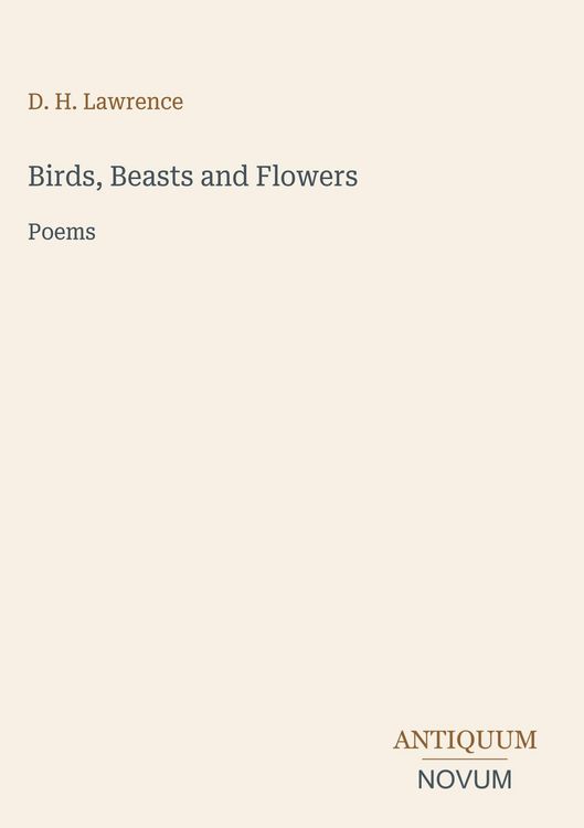 Produktbild: Birds, Beasts and Flowers