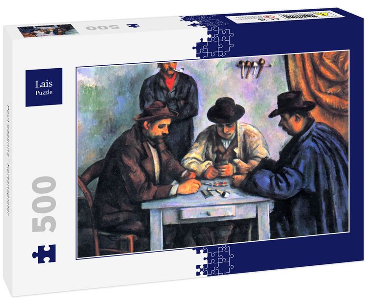 Produktbild: Lais Puzzle Paul C&eacute;zanne - Kartenspieler 500 Teile