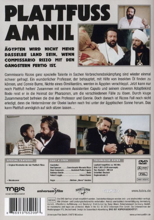 Produktbild: Bud Spencer - Plattfuss am Nil (Remastered Version)
