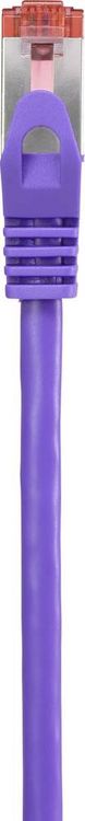 Produktbild: Renkforce RF-4724922 RJ45 Patchkabel CAT 6 S/FTP 3.00 m Violett mit Rastnasenschutz, vergoldete Steckkontakte, Flammwidrig 1 St.