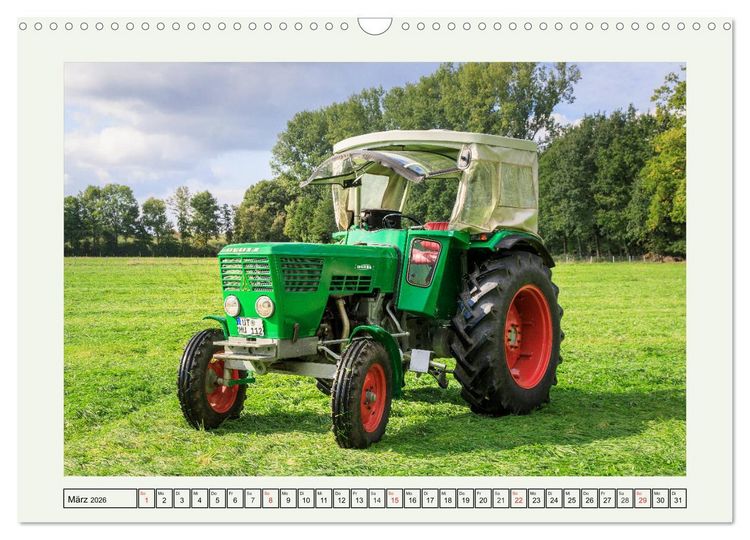 Produktbild: Alte Sch&auml;tzchen - Traktoren (Wandkalender 2026 DIN A3 quer), CALVENDO Monatskalender