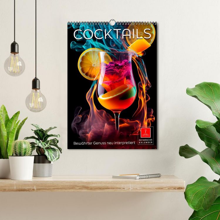 Produktbild: Cocktails - Bew&auml;hrter Genuss neu interpretiert (Wandkalender 2026 DIN A3 hoch), CALVENDO Monatskalender
