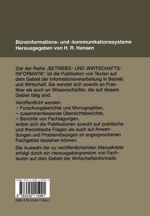 Produktbild: B&uuml;roinformations- und -kommunikationssysteme