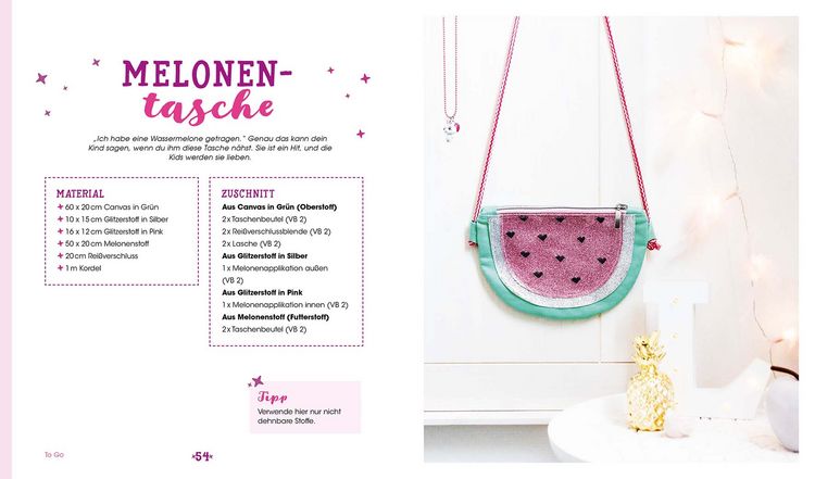 Produktbild: Das Glitzer-N&auml;hbuch &ndash; N&auml;hprojekte mit Pailletten-, Metallic- und Glitzerstoffen f&uuml;r Kinder