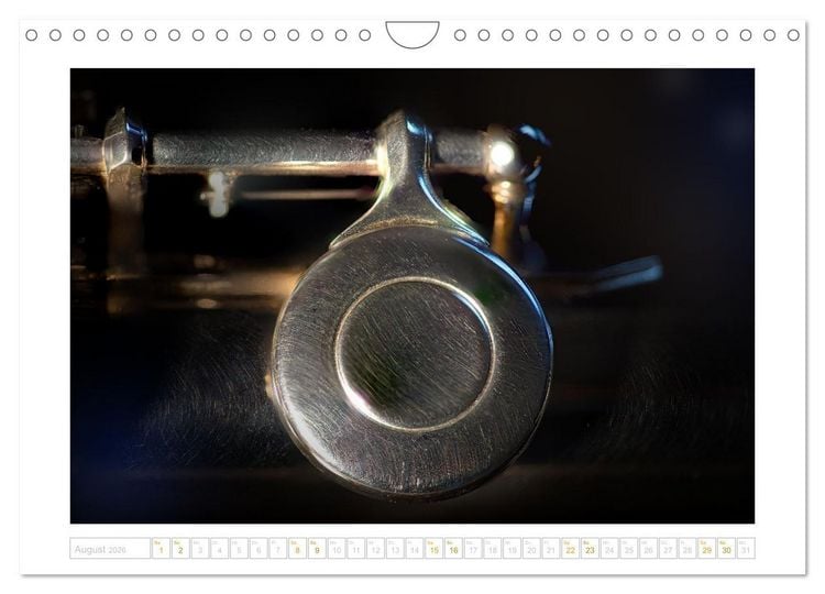 Produktbild: Die Querfl&ouml;te, ein herrliches Instrument (Wandkalender 2026 DIN A4 quer), CALVENDO Monatskalender