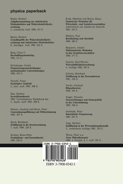 Produktbild: Wirtschaftlichkeitsrechnung