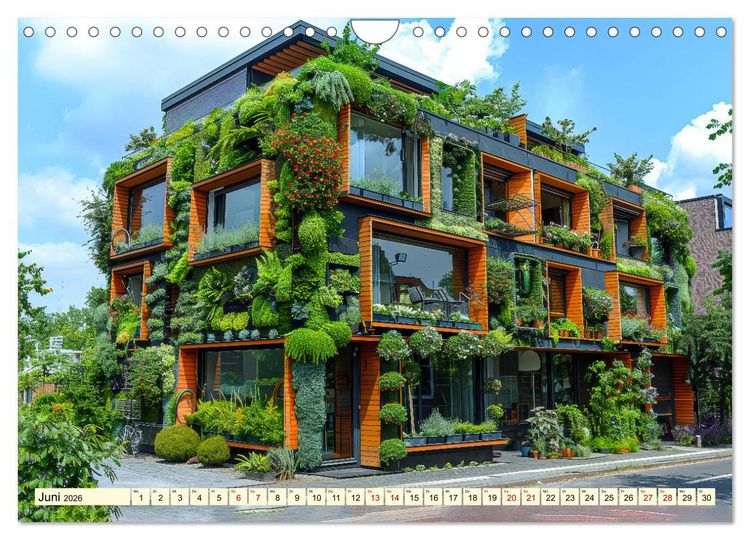 Produktbild: Biophilic Design - Verbundenheit mit der Natur (Wandkalender 2026 DIN A4 quer), CALVENDO Monatskalender