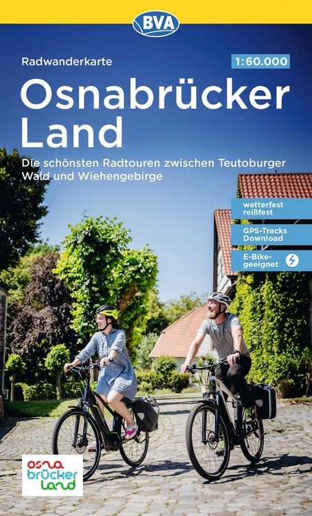 Produktbild: BVA Radwanderkarte Osnabr&uuml;cker Land 1:60.000