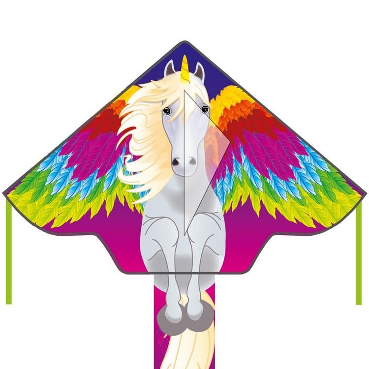 Produktbild: Ecoline Einleiner Drachen Simple Flyer Pegasus Spannweite (Details) 1200 mm Windst&auml;rken-Eignung 2 - 5 bft