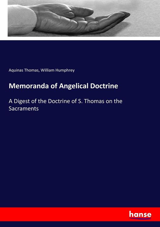 Produktbild: Memoranda of Angelical Doctrine