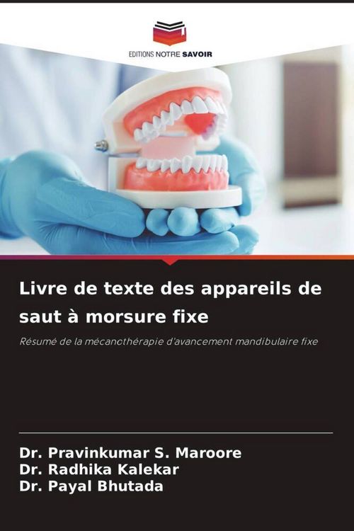 Produktbild: Livre de texte des appareils de saut &agrave; morsure fixe