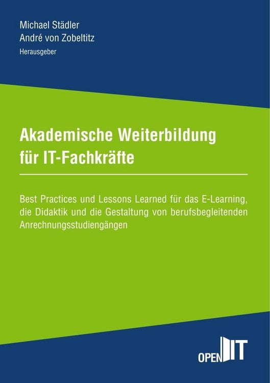 Produktbild: Akademische Weiterbildung f&uuml;r IT-Fachkr&auml;fte