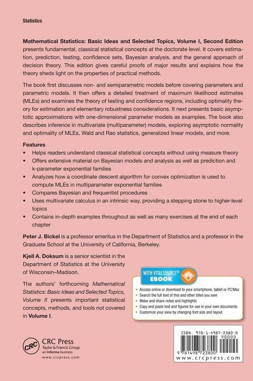 Produktbild: Mathematical Statistics