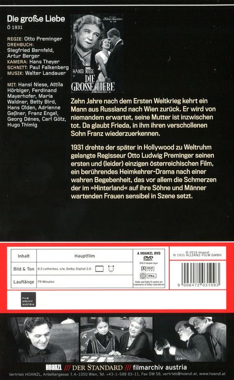 Produktbild: Die gro&szlig;e Liebe