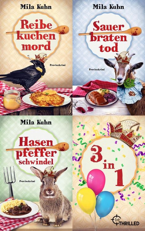 Produktbild: Reibekuchenmord | Sauerbratentod | Hasenpfefferschwindel (Nur bei uns!)